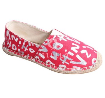 Casual canvas espadrilles