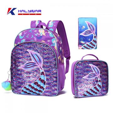 Backpack with Lunch Bag and Pen Case