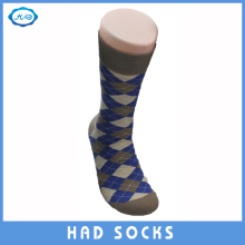 Men Vintage London Fashion Argyle Cotton Custom Dress Socks