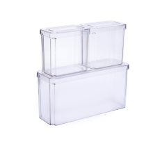 Transparent Leak-Proof Food Containers With Lid