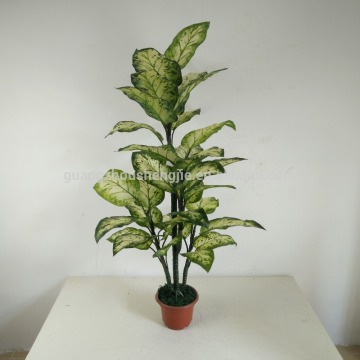 artificial rohdea fake dieffenbachia artificial decorative evergreen