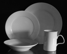 16 inch Dinnerware Set Ceramic Porcelain Fine Bone China