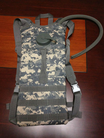 military army camouflage hydration bag