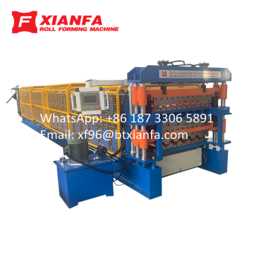 Triple Layer Forming Machine for Roof or Wall