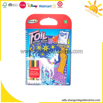 Foil Artist Coloring Book