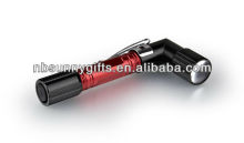 2013 New Rotate Flashlight/swivel head flashlight /rotating head flashlight/NICHIA LED Aluminum Flashlight Promotional gifts
