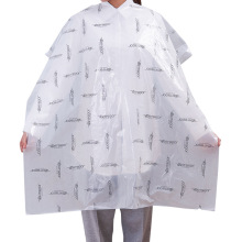 Disposable Barber Bibs and Hair Cutting Capes for Salon Transparency