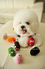 Hand Crochet Toy, Crochet Dog Toy, Crocheted Pet Toy, Amigurumi