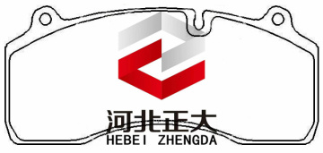 Bus brake pad WVA29181