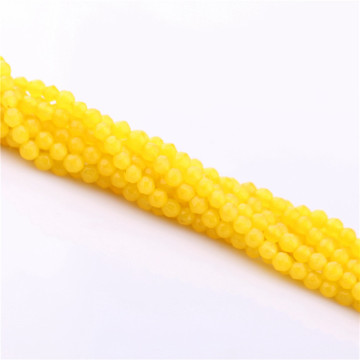 4-12mm Natural Round Yellow Agate Gemstone beads