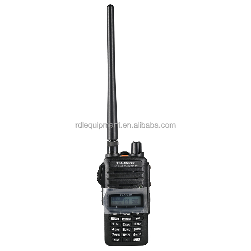 FTA-250L Comm-Only Aviation Transceiver VHF Air Band Walkie Talkie Long Range Waterproof Portable Radio
