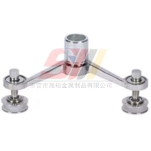 Two Arms SS304 Stainless Steel Spider Glass Fitting
