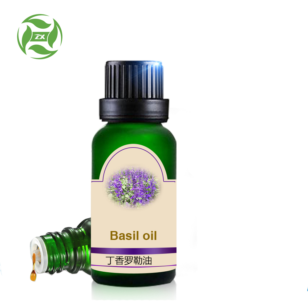 OEM ODM 100% Pure Therapeutic Grade Essential Basil oil bulk price