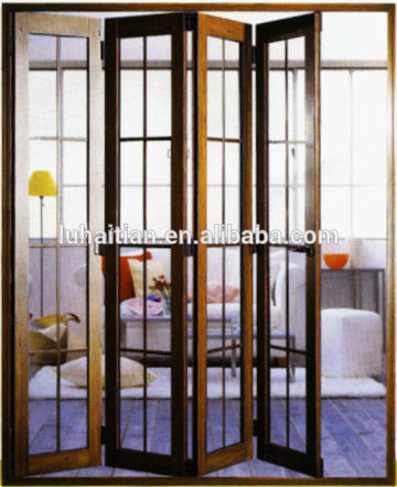 UPVC Folding Door With Grids