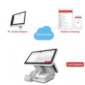 Dual screen monitor android pos dengan printer