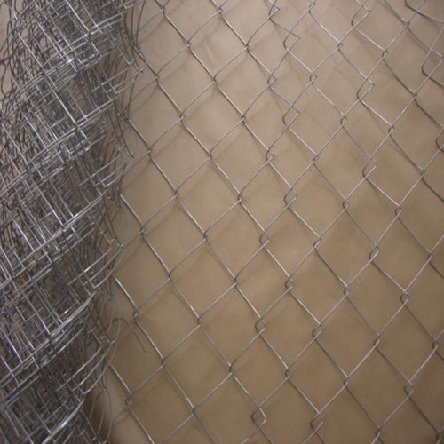 Galvanized Then PVC Coated Chain Link Fence