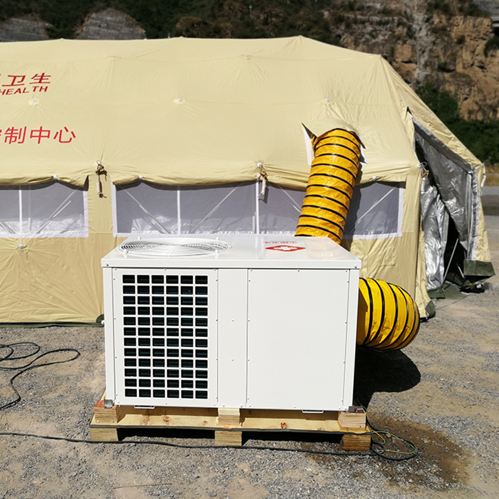 Relief camps air conditioner