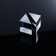 Optical Prism with Oblique External Reflection High Reflection Mirror Silver Coating - Right Angle Prism