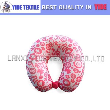 cheap wholesale pillows pink pillow flower printing travel neck pillows