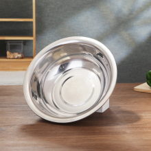 Stainless Steel Round Basin Mixing Salad Bowl - Low Price