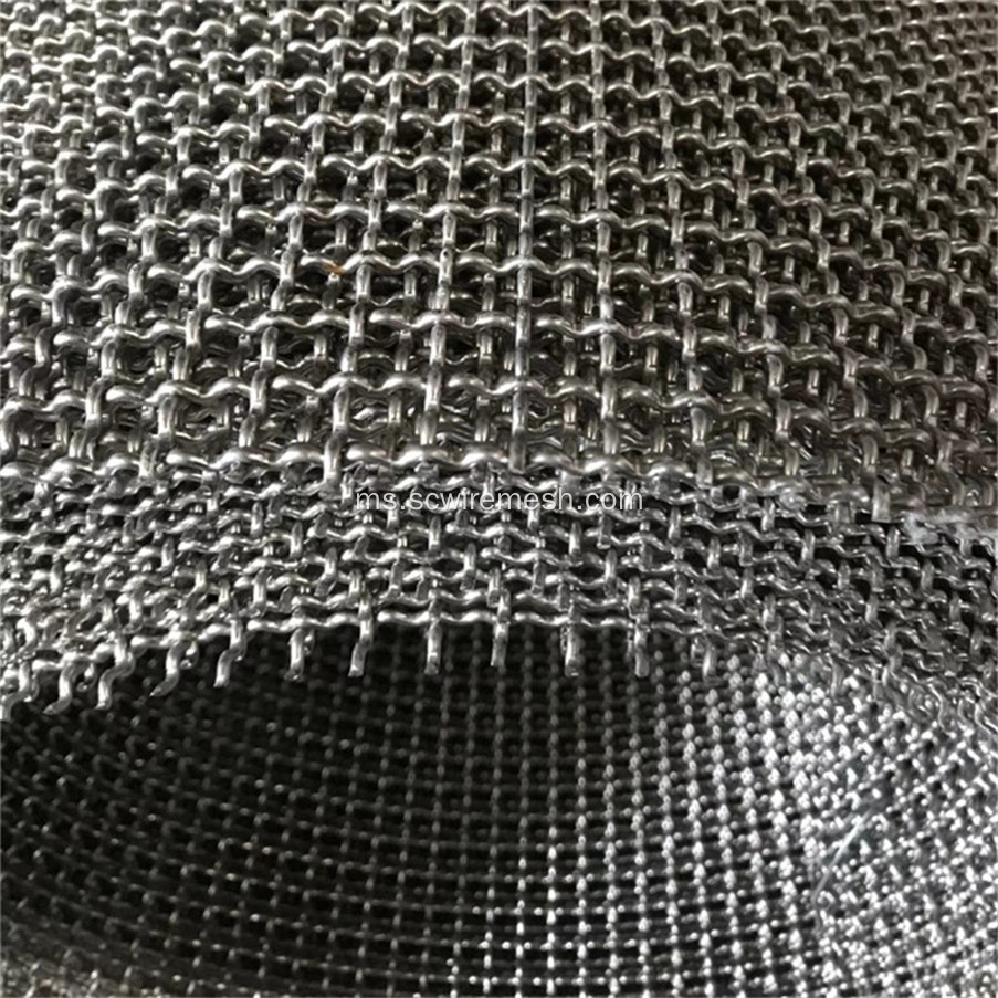 Mesh Stainless Steel Crimped Woven Mesh