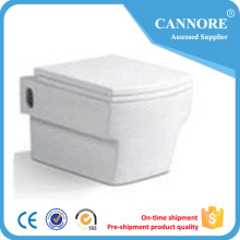 BATHROOM SQUARE SHAPE WALL HUNG MOUNTED WC