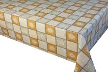 Pvc Printed fitted table covers Linens and Napkins