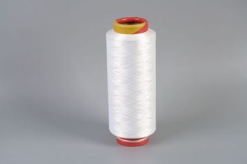 recycled dty yarn 150/48 polyester raw white