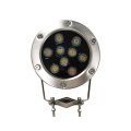 Acier inoxydable 9W LED sous-marin