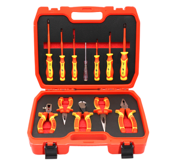 VDE 12pc Insulated Plier and screwdriver set