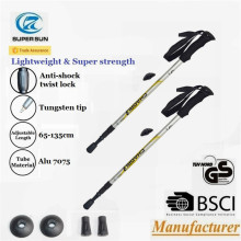 environmental protection 3 section bamboo walking sticks