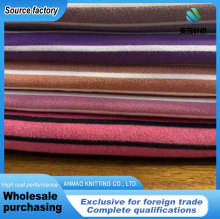 Double Sided Color Striped Soft Knitted Fabric