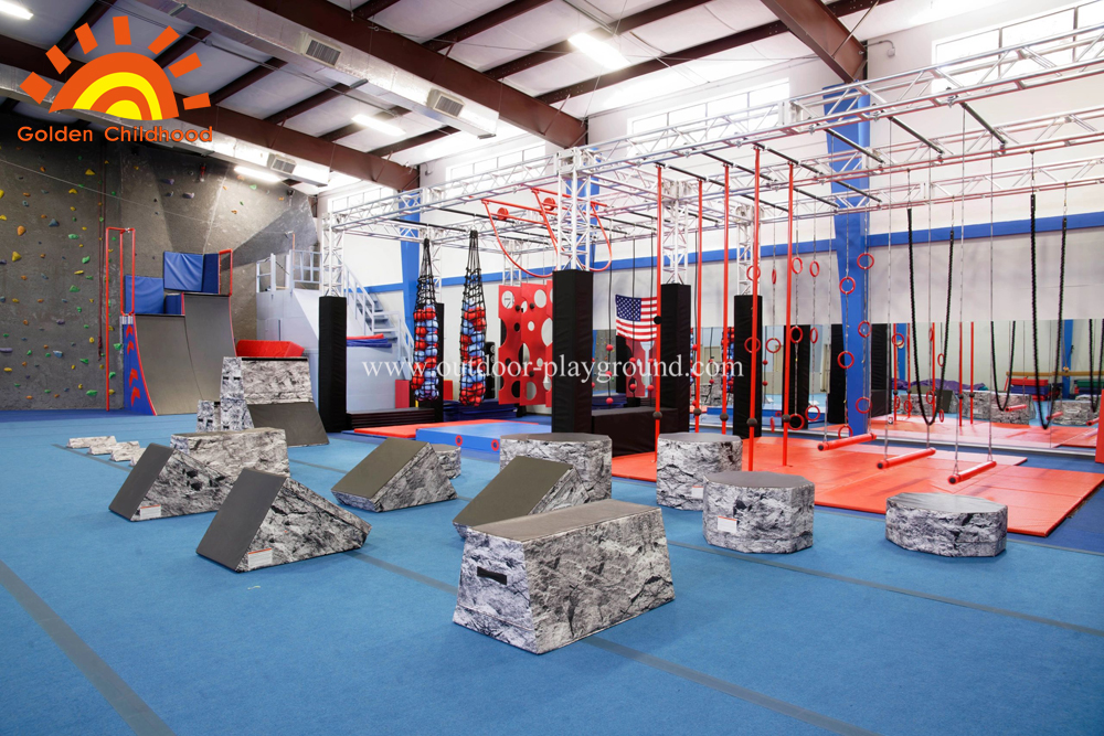 Ninja Warrior Gym equipment