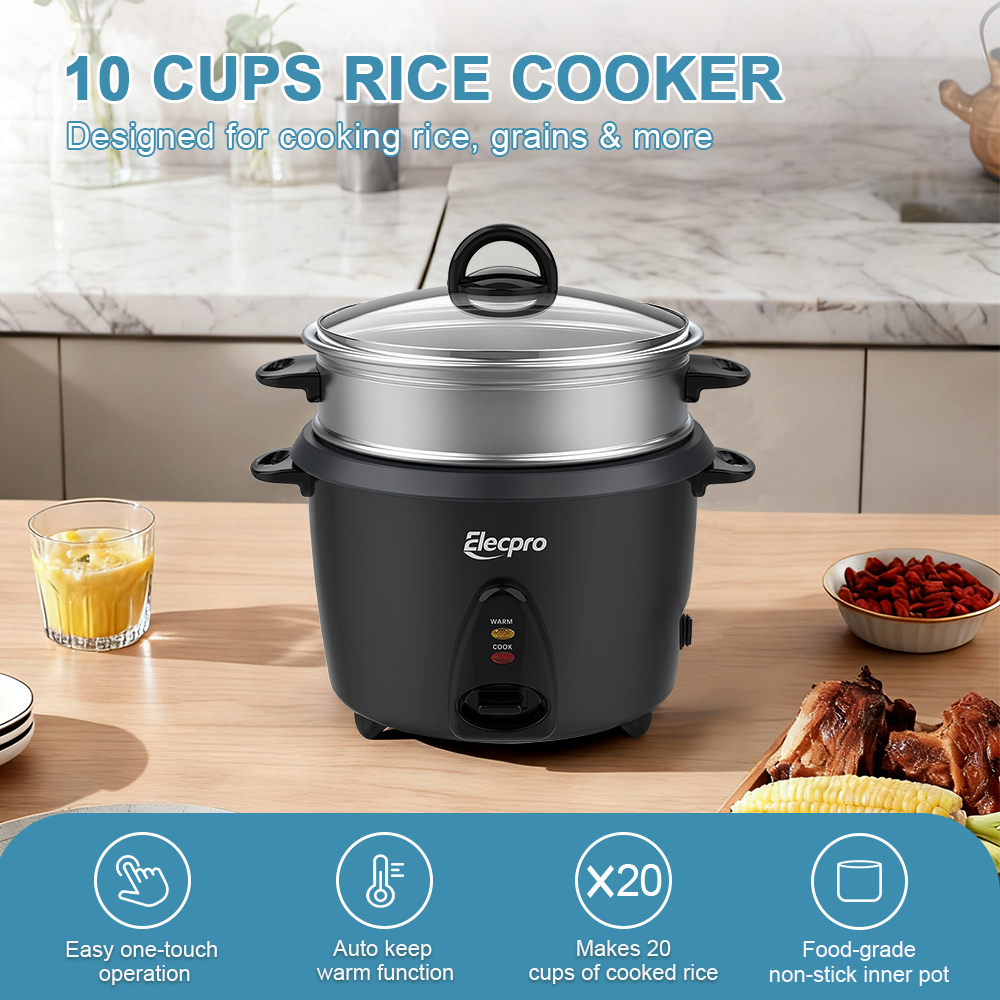 10-Cup Aluminum Electric Steamer(7) 10-Cup Aluminum Electric Steamer(7)