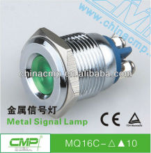 CMP 16mm waterproof indicator lamp ip67 12v led indicator lamp