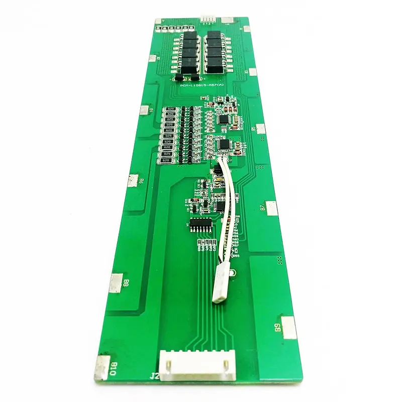 10s 15A PCM BMS for 36V 37V Li-ion/Lithium/ Li-Polymer 30V 32V LiFePO4 Battery Pack with Hdq, I2c Communication Protocol (PCM-L10S15-A57)