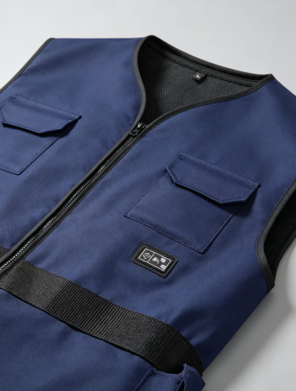 Integrated Cooling Vest, Work Blue
