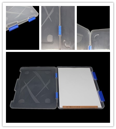 A4 Size PP Transparent File Folder Carrying Case