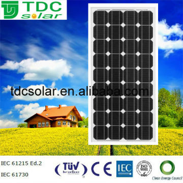 high efficiency 135w mono solar panel solar module