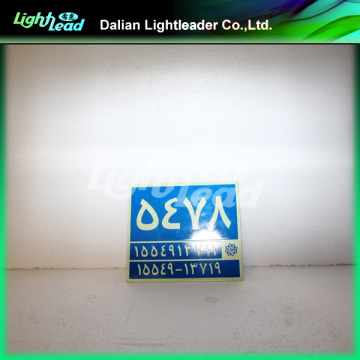 Luminous glow sign board, emergency exit sign board