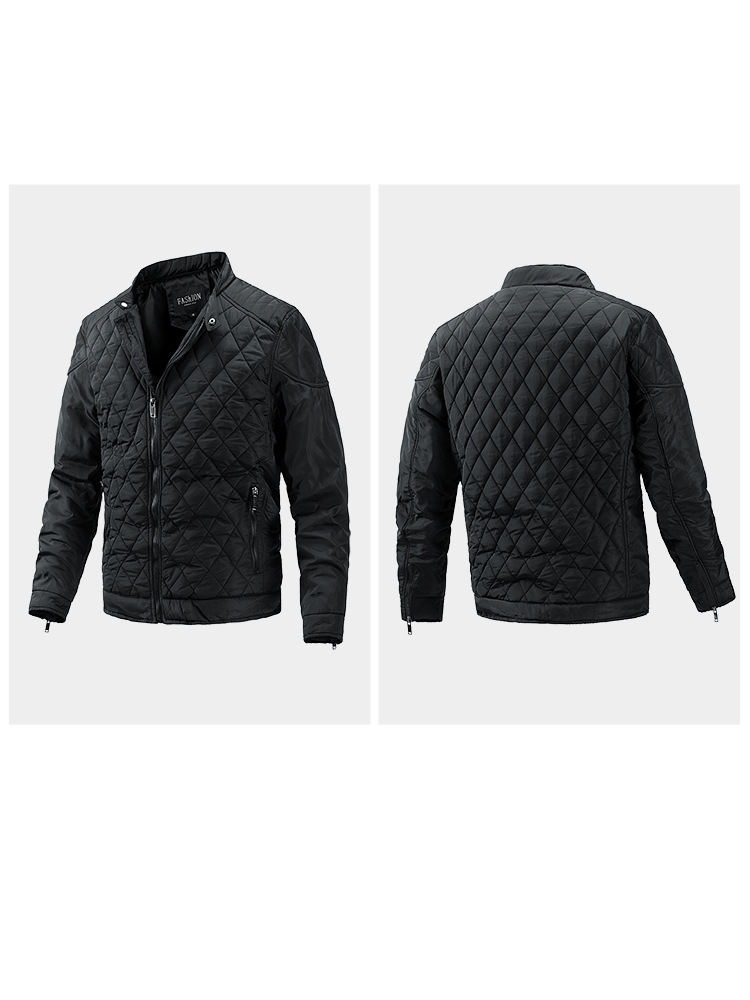 Осенне-зимняя мужская тонкая куртка-пуховик Autumn Winter Men's Slim Puffer Jacket