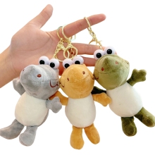 Cute Super Soft Stuffed Animal Plushie Crocodile Keychain for Claw Machine Bag Charms
