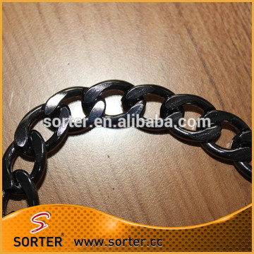 Aluminum Black Cable Bulk Chain