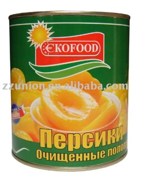 Canned Yellow peach