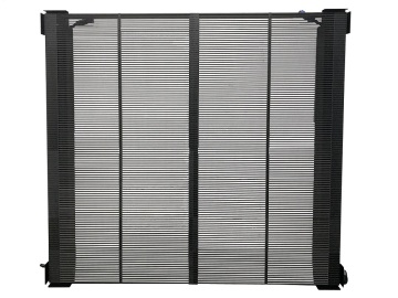 Giant full color transparent led screen