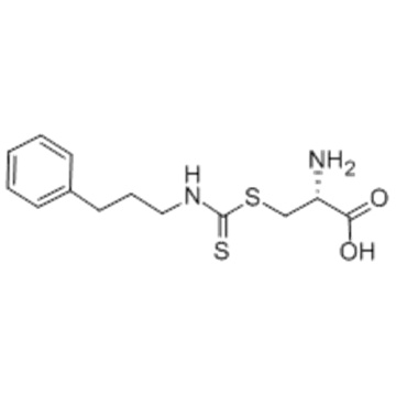 S- [N- (3-PHENYLPROPYL) (THIOCARBAMOYL)] - L-CYSTEINE CAS 137915-13-0