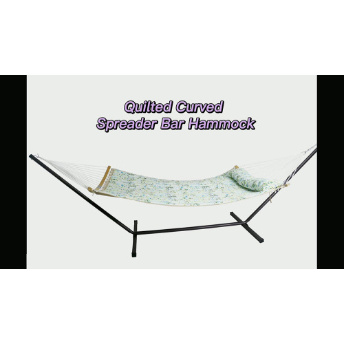 Good Quality Double Hammock Quilted Fabric Swing