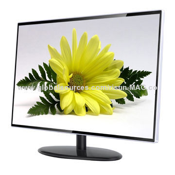 19-inch Frameless LED Monitor with DVI/HDMI and Speaker Optional, VESA Available