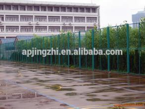 curved wire mesh fence (blue color)/welded wire mesh frame fence/welded wire mesh fence