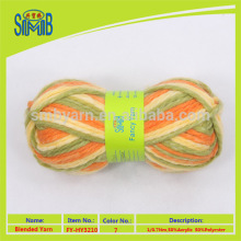 Oeko-Tex melange yarn space dyed acrylic knitting yarn for knitting sweaters